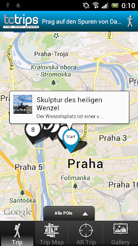 Screenshot 2 TcTrips Prag