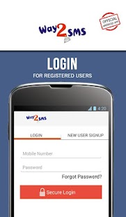 Way2SMS FREE SMS - screenshot thumbnail