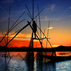 sunset by Anjali Borah - Buildings & Architecture Other Exteriors