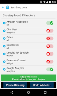 Ghostery Privacy Browser - screenshot thumbnail