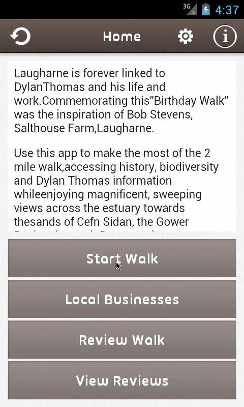   Dylan Thomas 100 Birthday Walk – Screenshot 