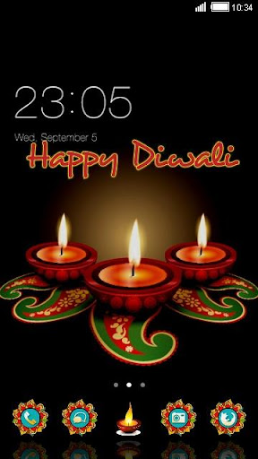 Happy Diwali Day Theme