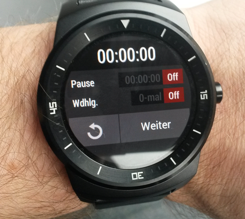 Interval Timer - Android Wear