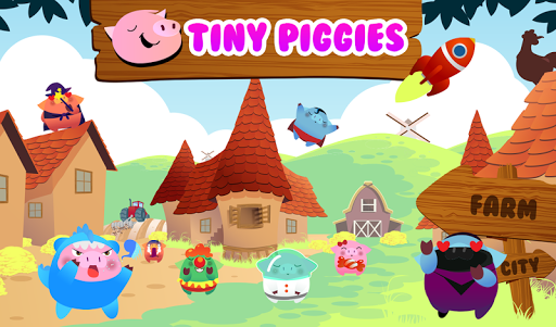 【免費街機App】Tiny Piggies Bad Owls《小小猪》-APP點子