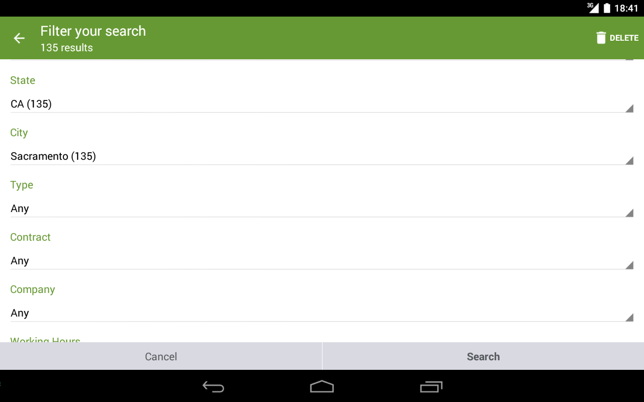 email applying for job