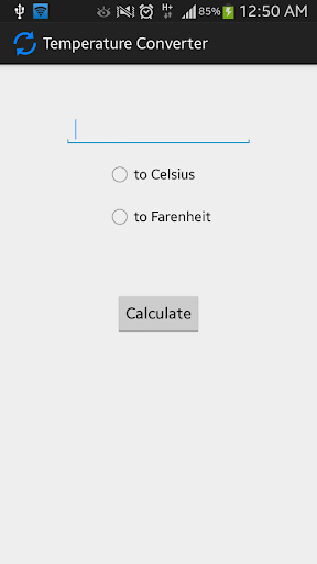 Celsius - Fahrenheit Converter