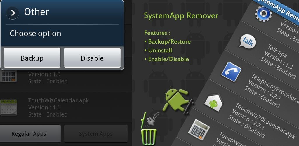 SystemApp Remover v4.28 APK APK Data Full Version
