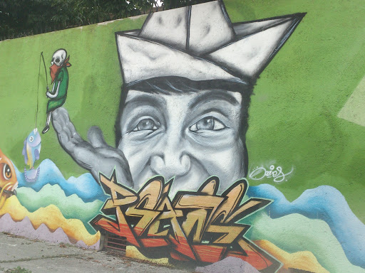 Chico Navegante Mural
