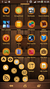 Woody Next Launcher 3D Theme - screenshot thumbnail