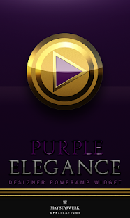 How to download Poweramp Widget Purple Eleganc patch 2.08-build-208 apk for pc