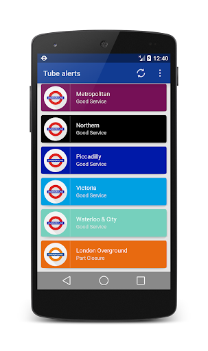 【免費交通運輸App】Tube alerts-APP點子