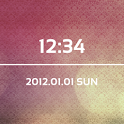 LiveWallpaper Red Clock