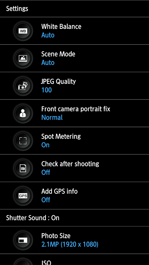 HD Camera Pro - screenshot