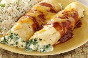 Spinach Enchiladas