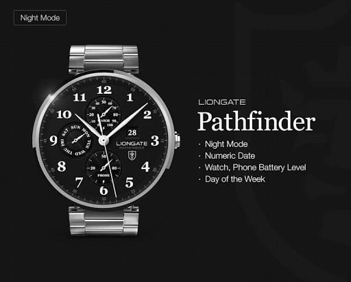 【免費個人化App】Pathfinder watchface by Lionga-APP點子