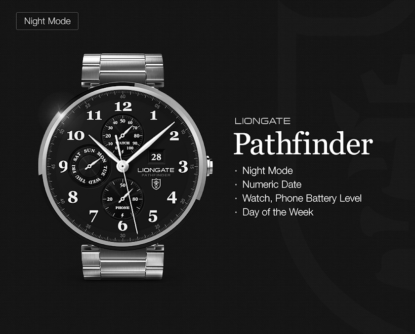 Pathfinder watchface by Lionga Screen 3