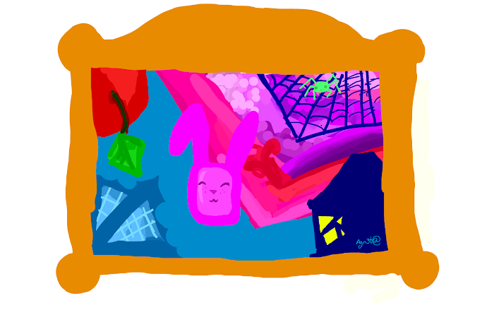 After drawing when played Draw my thing for 5 h straight :3