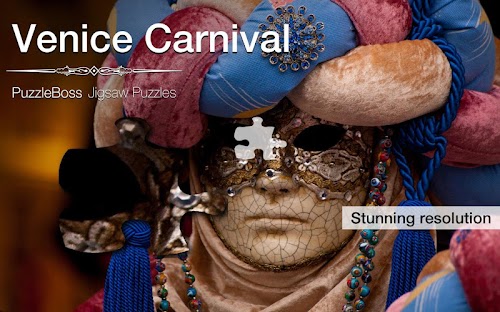Android application Jigsaw Puzzles: VeniceCarnival screenshort