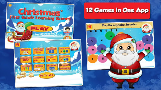 Santa's First Grade Games