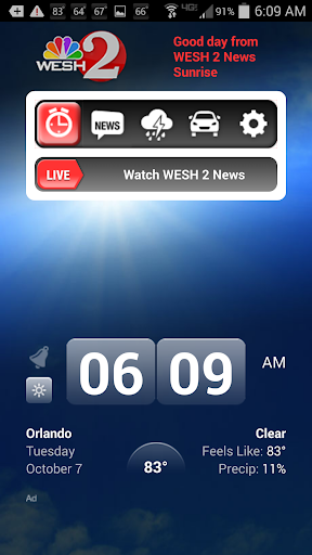 Alarm Clock WESH2 News Orlando