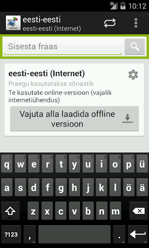 Estonian-Estonian Dictionary