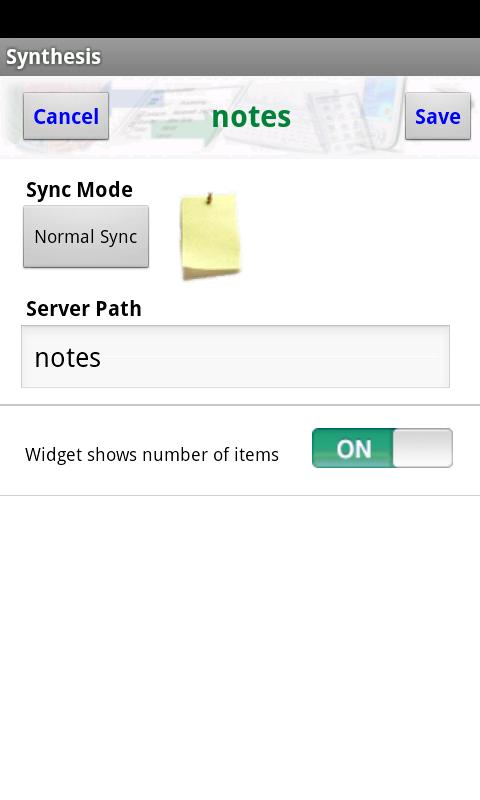 Synthesis syncml image