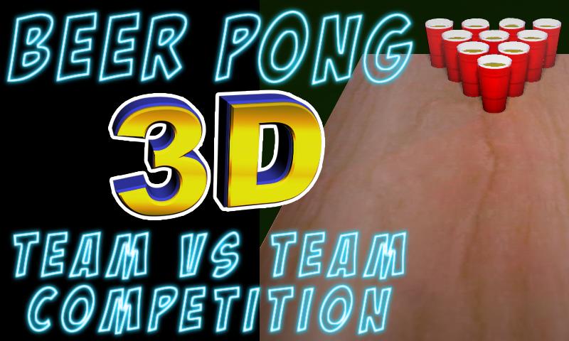   Beer Pong 3D Free – Capture d'écran 