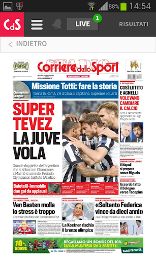 【免費運動App】Corriere dello Sport.it-APP點子