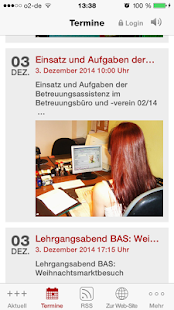 BetreuungApp Screenshots 1