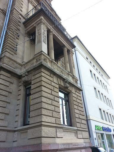 Verzierte Bank Heidelberg
