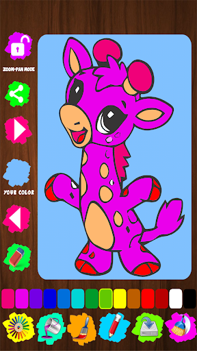 【免費家庭片App】Baby Animals Coloring for Kids-APP點子