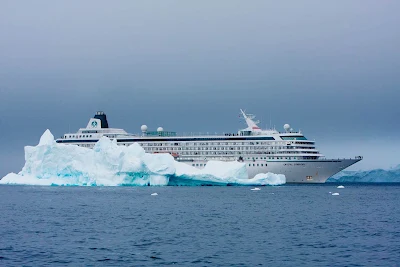 View stunning glaciers while sailing through Antarctica on the Crystal Symphony.