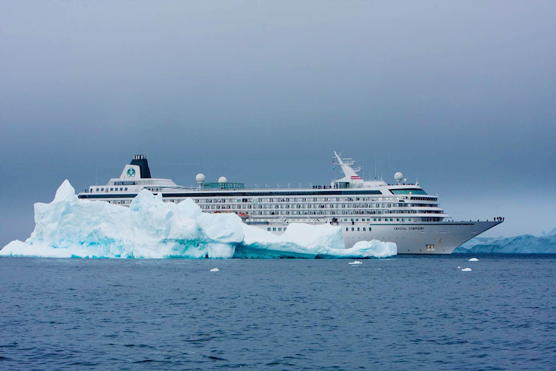View stunning glaciers while sailing through Antarctica on the Crystal Symphony.
