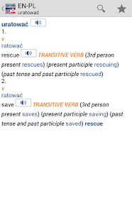 English<>Polish Dictionary TR Screenshots 2