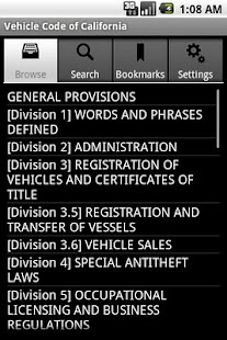 How to get California Vehicle Code 1.2 apk for android