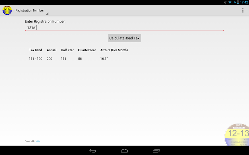 【免費交通運輸App】Motor Tax Calculator-APP點子