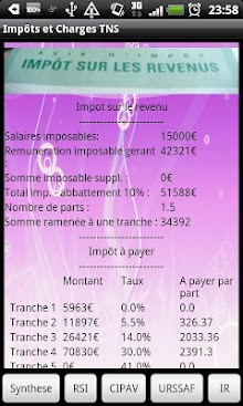 Impot et Charges Sociales 2012