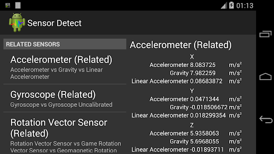 Lastest Sensor Detect APK