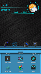 Free Zooper widget clock one APK for PC
