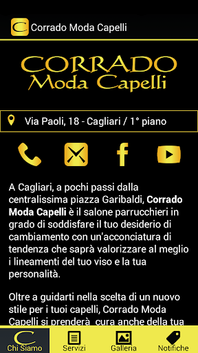 Corrado Moda Capelli Cagliari