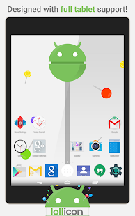 Lollicon Launcher Theme - screenshot