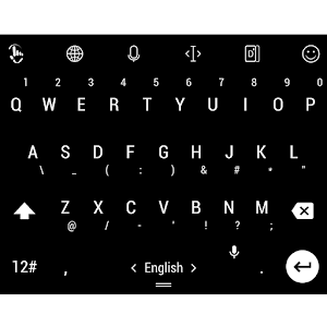 Theme TouchPal Flat Black.apk 2.2