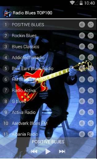 BLUES MUSIC 100 RADIO