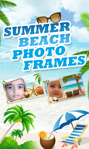 Summer Beach Photo Frames
