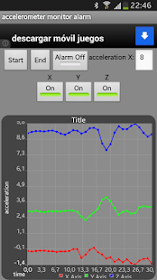 Lastest accelerometer graph APK