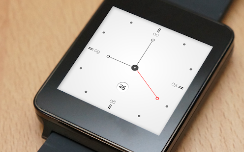 Free Download Classic Watch Face - Moto 360 APK