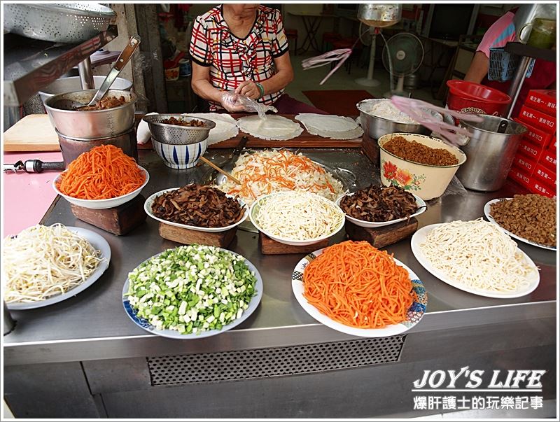 料多美味的60年老店潤餅食夾