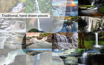 Waterfall Jigsaw Puzzles Demo poster 3