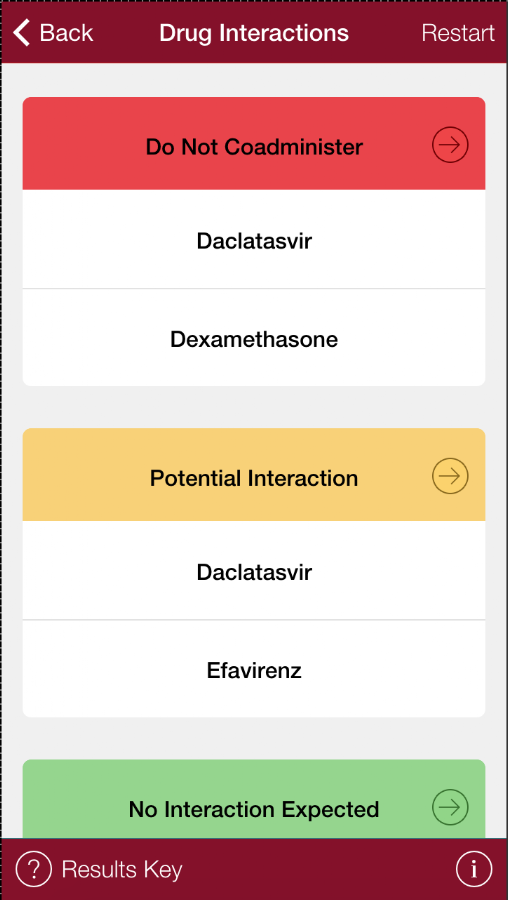   Liverpool HEP iChart- ቅጽበታዊ ገጽ እይታ 