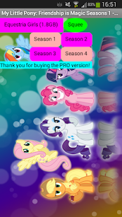 My Little Pony Seasons 1-4 PRO